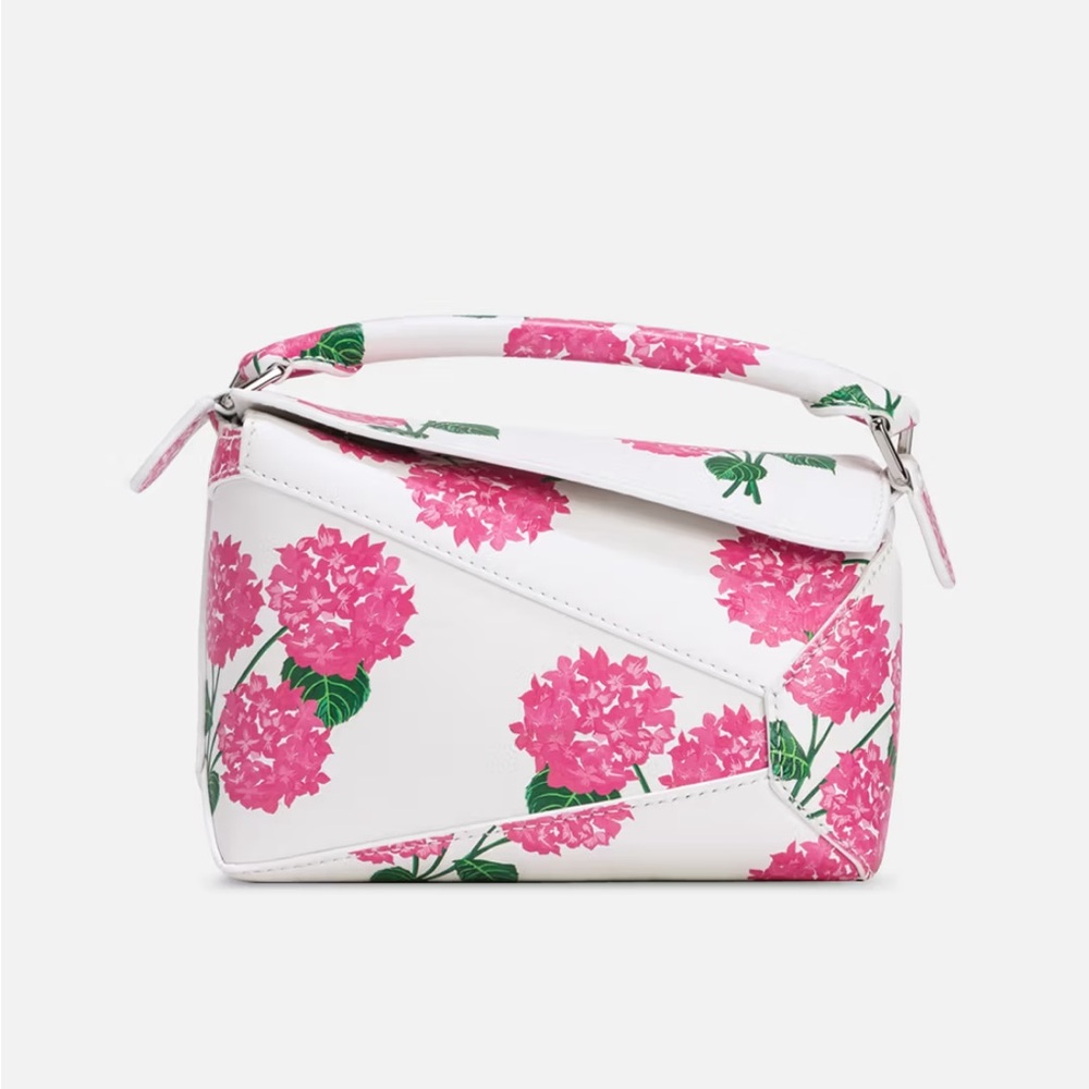 Loewe mini puzzle floral bag